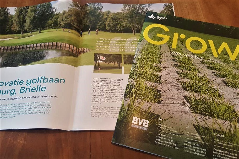 BVB Landscaping magazine GROW Manon Vogel redactie eindredactie